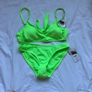 Neon Green Bikini Set